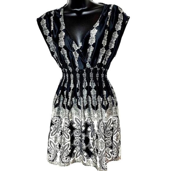 Lily White Tops - Lily White Blouse/Tunic/Dress Stretchy Elastic Waist Tunic, Blouse, and/or Dress